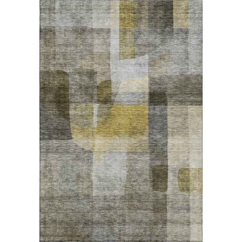 Premium Machine Washable Mayfield AMF1113 Taupe 2'6" x 3'10" Rug