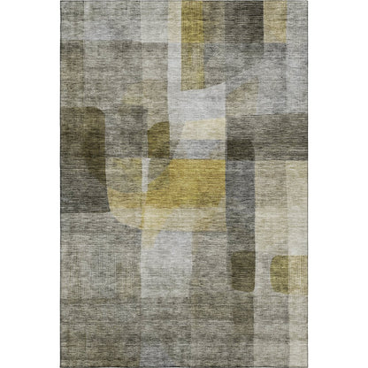Premium Machine Washable Mayfield AMF1113 Taupe 2'6" x 3'10" Rug