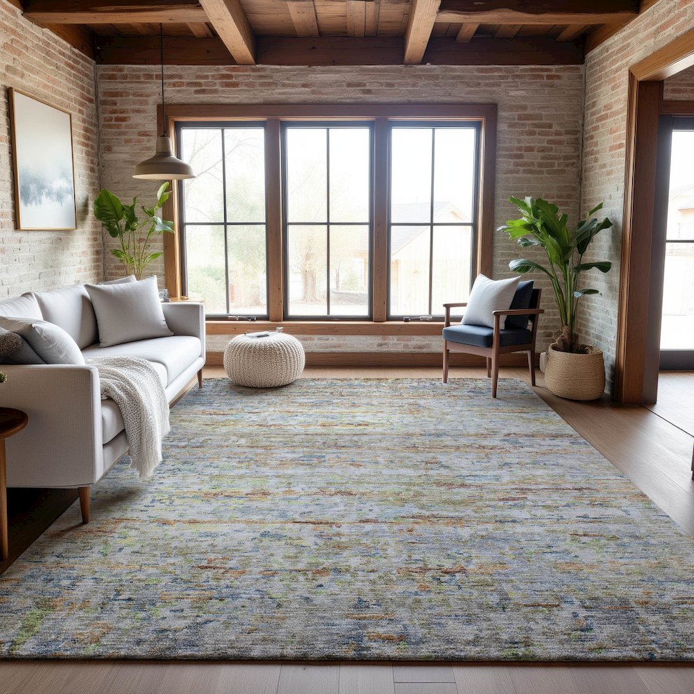 Premium Machine Washable Mayfield AMF1127 Copper 2'6" x 3'10" Rug