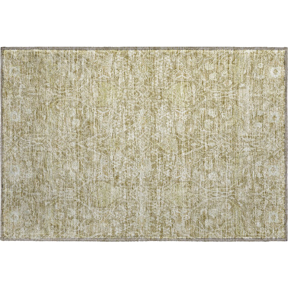 Premium Machine Washable Mayfield AMF1133 Taupe 1'8" x 2'6" Rug