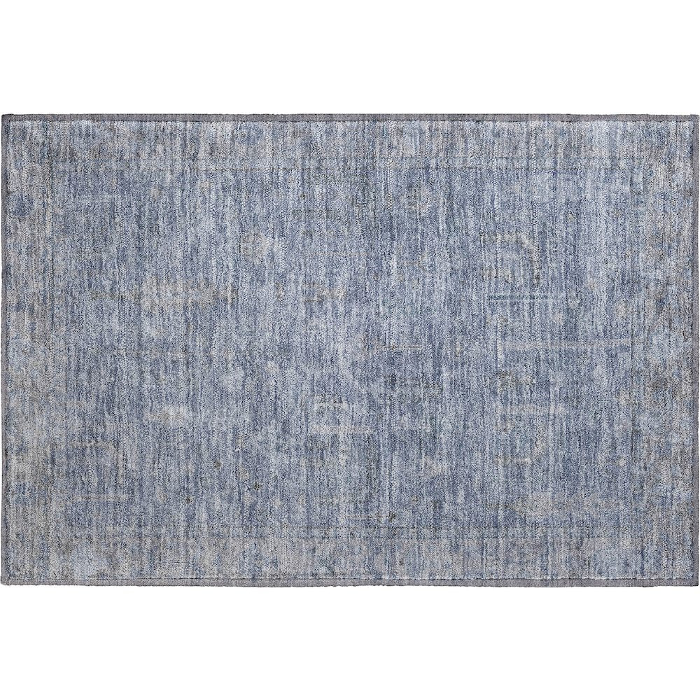 Premium Machine Washable Mayfield AMF1135 Denim 1'8" x 2'6" Rug