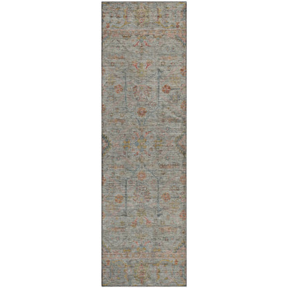 Premium Machine Washable Mayfield AMF1136 Taupe 2'3" x 7'6" Runner Rug