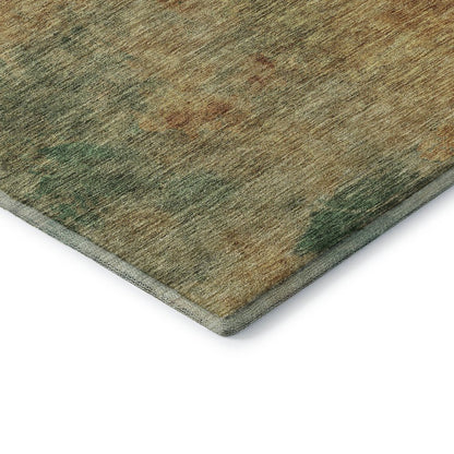 Premium Machine Washable Mayfield AMF1138 Paprika 1'8" x 2'6" Rug