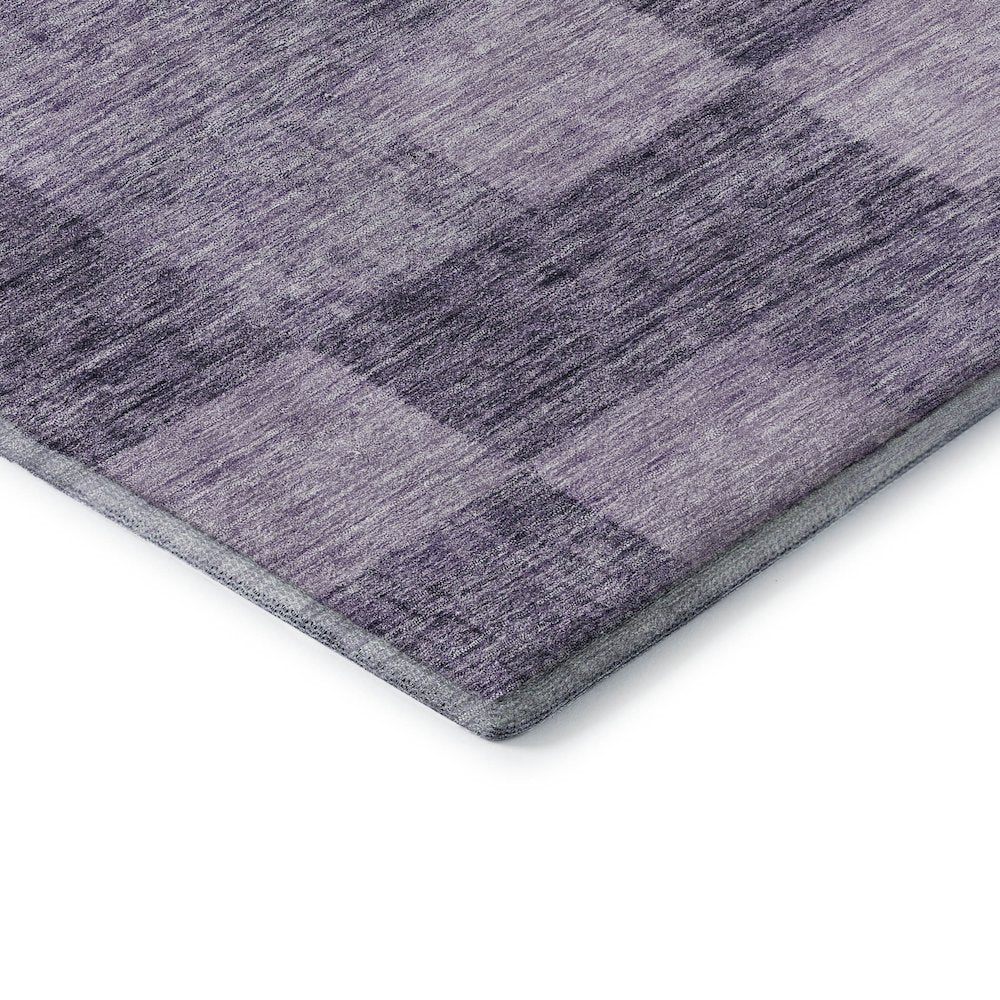 Premium Machine Washable Mayfield AMF1139 Purple 1'8" x 2'6" Rug