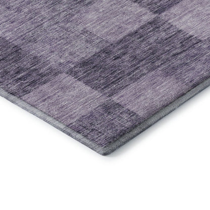 Premium Machine Washable Mayfield AMF1139 Purple 1'8" x 2'6" Rug