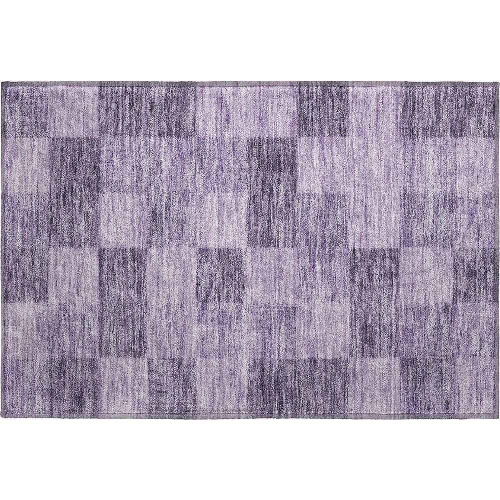 Premium Machine Washable Mayfield AMF1139 Purple 1'8" x 2'6" Rug