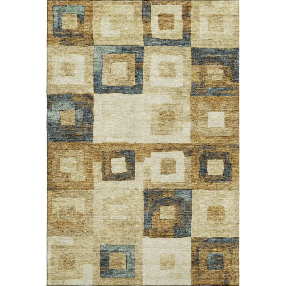 Premium Machine Washable Mayfield AMF1142 Beige 2'6" x 3'10" Rug