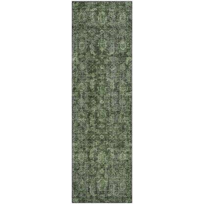 Premium Machine Washable Mayfield AMF1145 Cactus 2'3" x 7'6" Runner Rug
