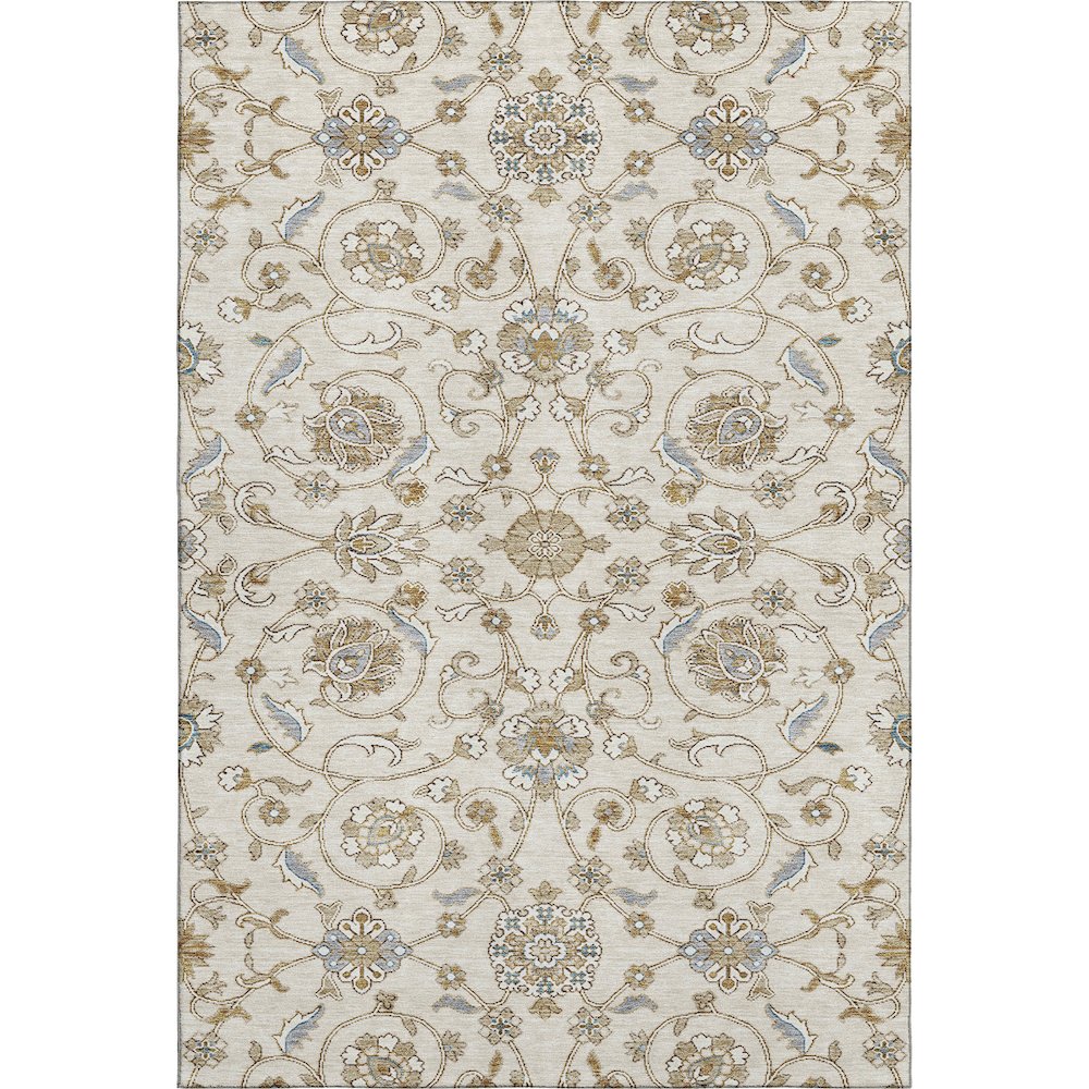 Premium Machine Washable Mayfield AMF1149 Ivory 2'6" x 3'10" Rug