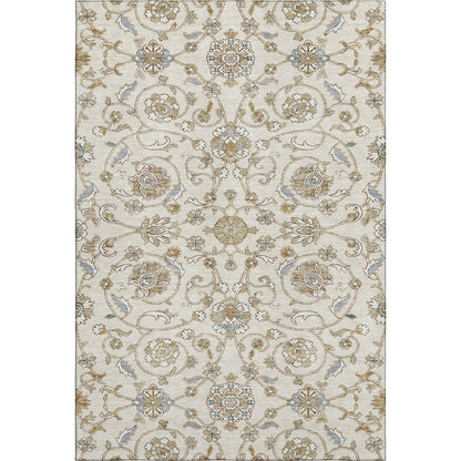 Premium Machine Washable Mayfield AMF1149 Ivory 2'6" x 3'10" Rug