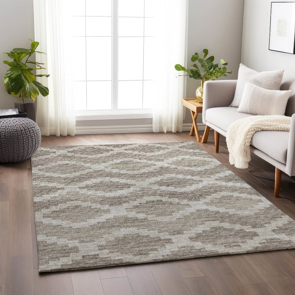 Premium Machine Washable Mayfield  Tan 2'6" x 3'10" Rug