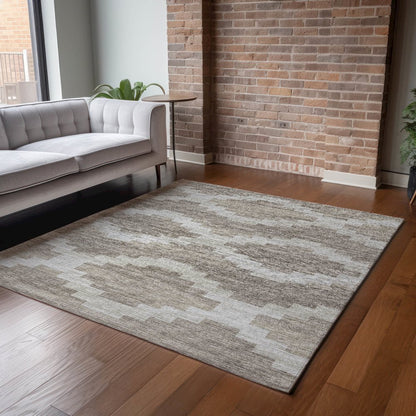 Premium Machine Washable Mayfield  Tan 2'6" x 3'10" Rug