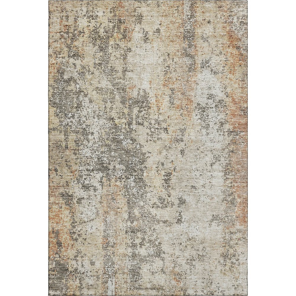 Premium Machine Washable Mayfield AMF1161 Terracotta 2'6" x 3'10" Rug