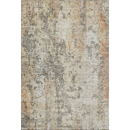 Premium Machine Washable Mayfield AMF1161 Terracotta 2'6" x 3'10" Rug