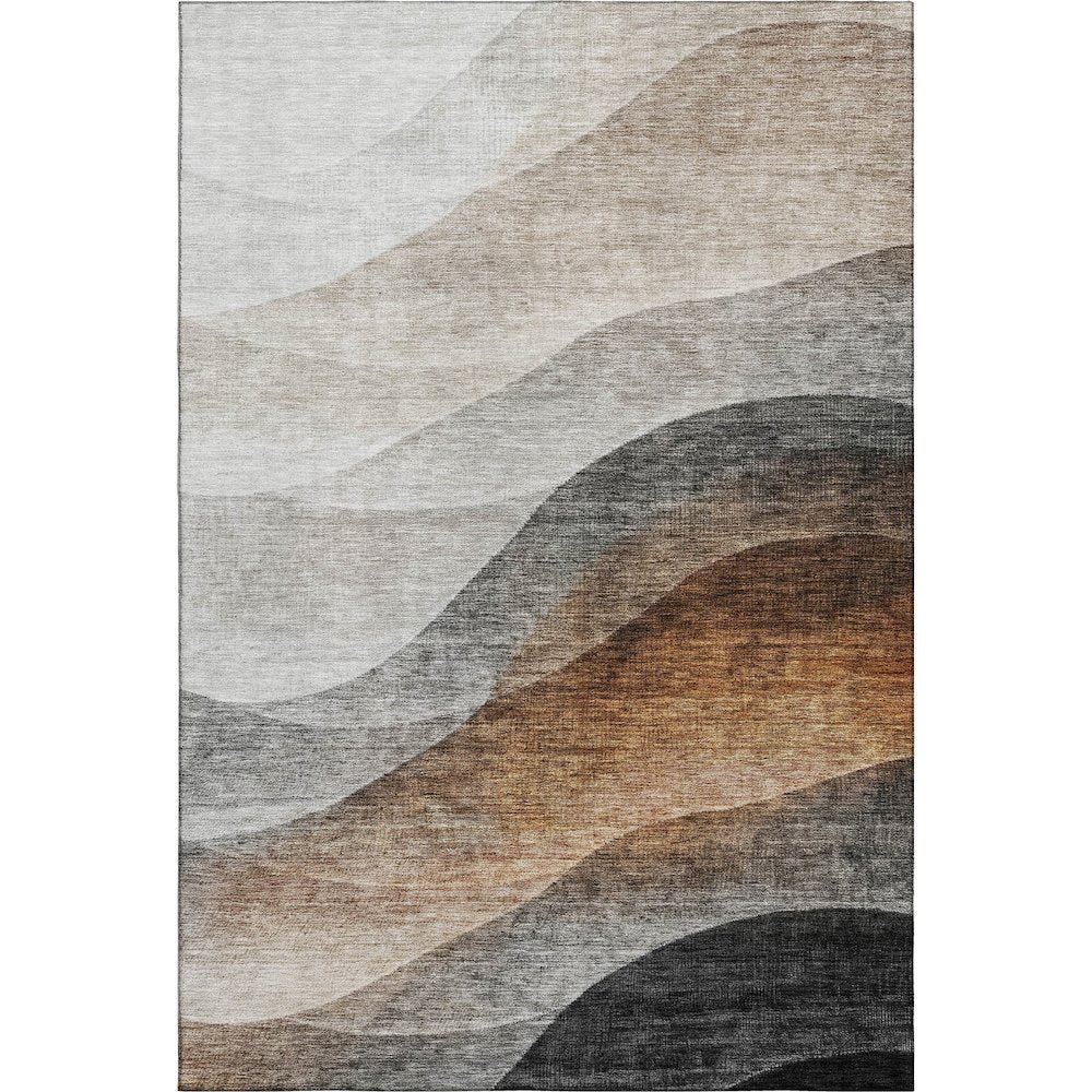 Premium Machine Washable Mayfield AMF1176 Khaki 2'6" x 3'10" Rug