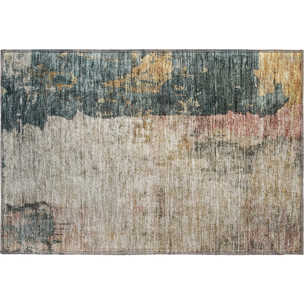 Premium Machine Washable Mayfield AMF1207 Taupe 1'8" x 2'6" Rug
