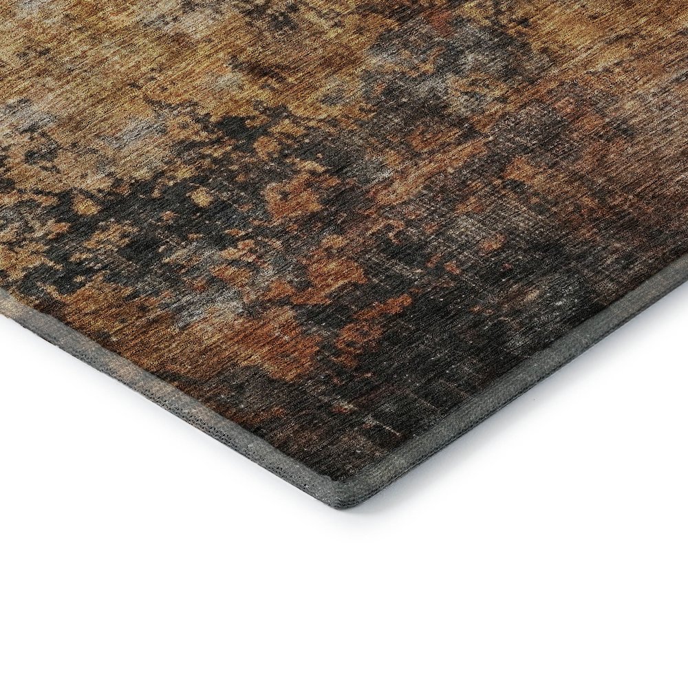 Premium Machine Washable Mayfield AMF1210 Paprika 1'8" x 2'6" Rug