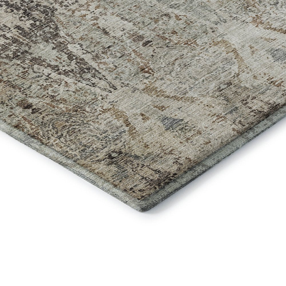 Premium Machine Washable Mayfield AMF1222 Linen 1'8" x 2'6" Rug