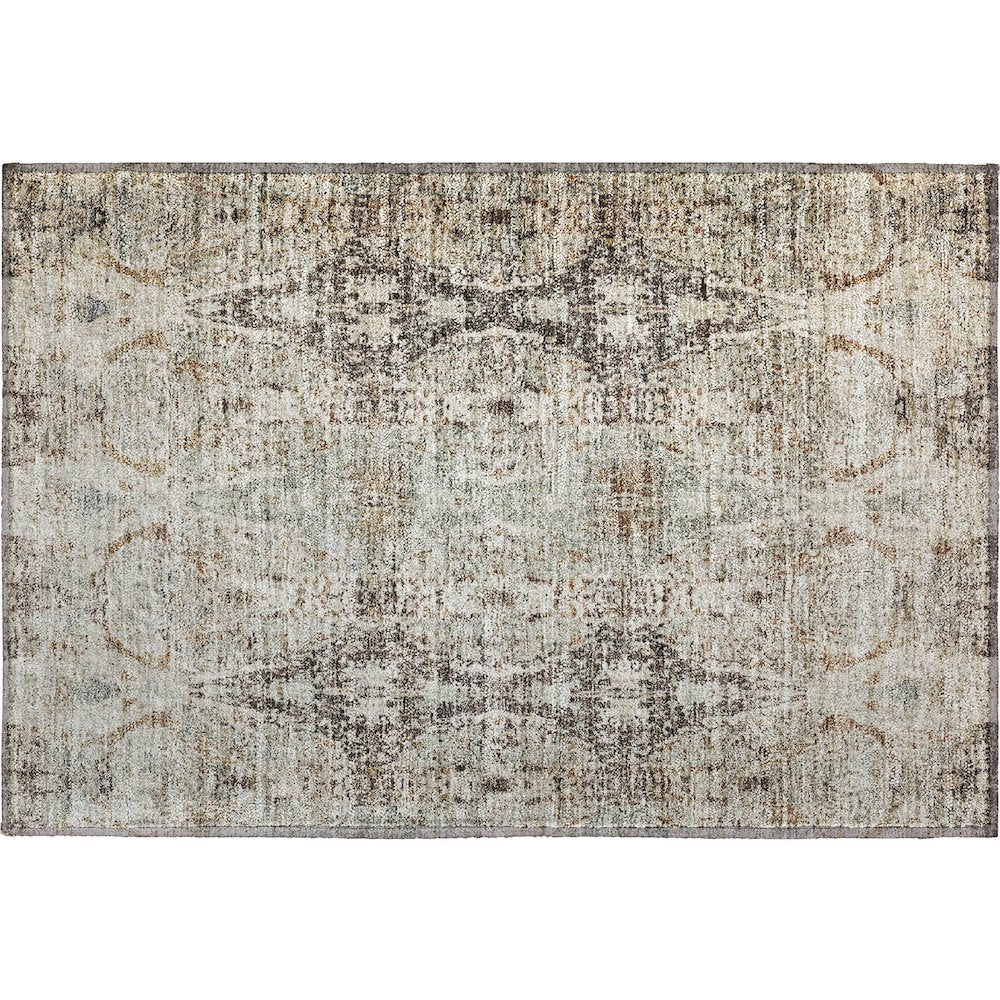 Premium Machine Washable Mayfield AMF1222 Linen 1'8" x 2'6" Rug