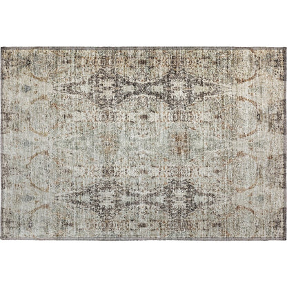 Premium Machine Washable Mayfield AMF1222 Linen 1'8" x 2'6" Rug