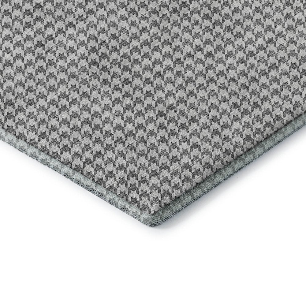Premium Machine Washable Mayfield  Gray 1'8" x 2'6" Rug