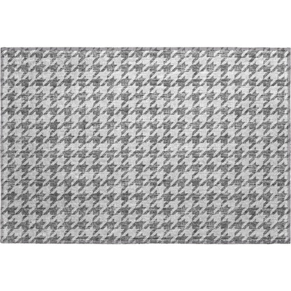 Premium Machine Washable Mayfield  Gray 1'8" x 2'6" Rug