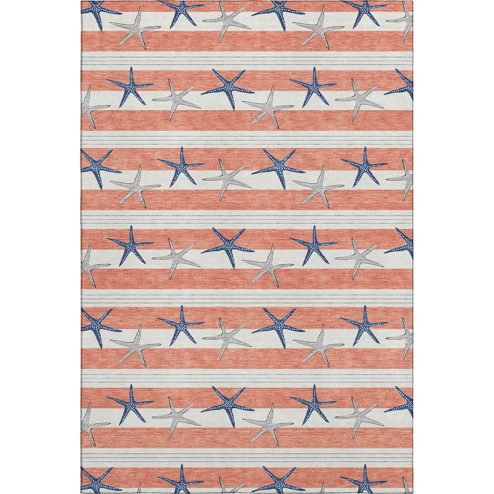 Premium Machine Washable Mayfield  Coral 2'6" x 3'10" Rug