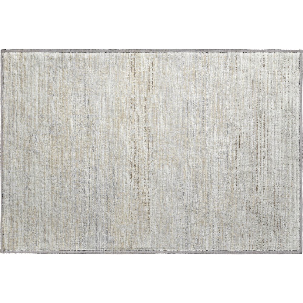 Premium Machine Washable Mayfield  Beige 1'8" x 2'6" Rug