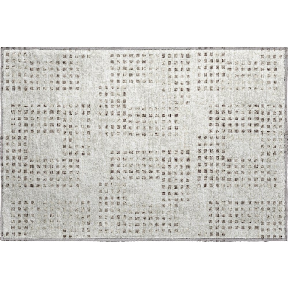 Premium Machine Washable Mayfield  Beige 1'8" x 2'6" Rug