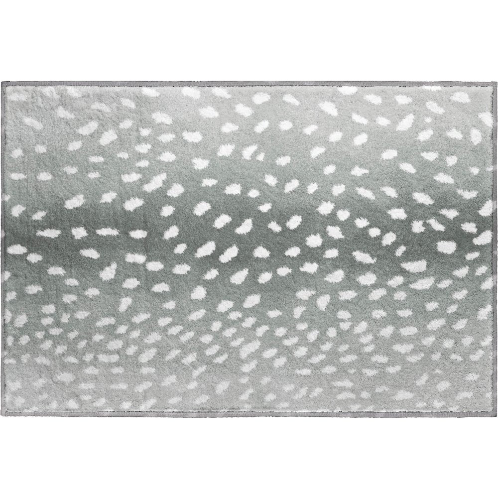 Premium Machine Washable Mayfield  Gray 1'8" x 2'6" Rug