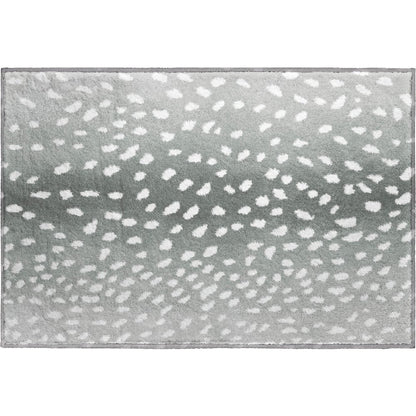 Premium Machine Washable Mayfield  Gray 1'8" x 2'6" Rug