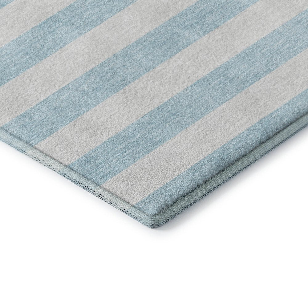 Premium Machine Washable Mayfield  Sky 1'8" x 2'6" Rug