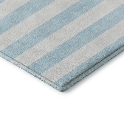 Premium Machine Washable Mayfield  Sky 1'8" x 2'6" Rug