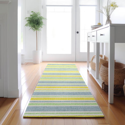 Premium Machine Washable Mayfield  Denim 2'3" x 7'6" Runner Rug