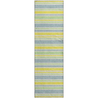Premium Machine Washable Mayfield  Denim 2'3" x 7'6" Runner Rug