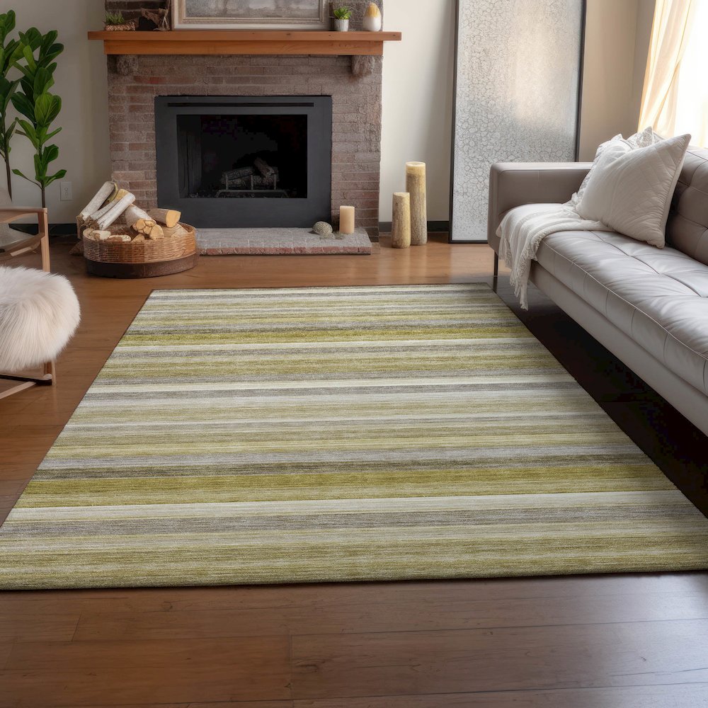 Premium Machine Washable Mayfield  Wheat 2'6" x 3'10" Rug