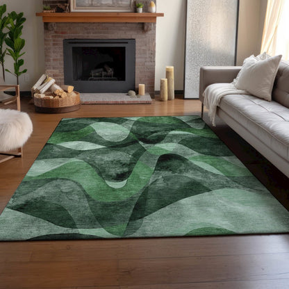 Premium Machine Washable Mayfield  Fern 2'6" x 3'10" Rug