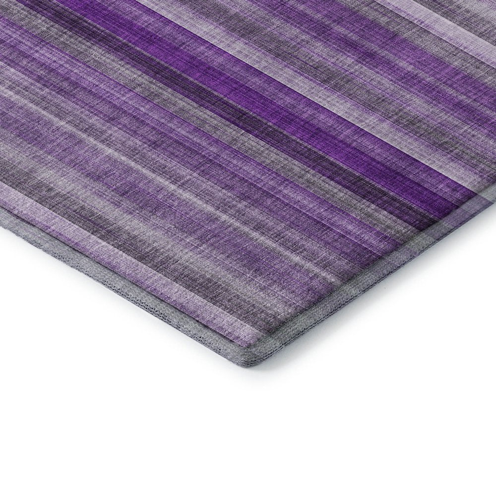 Premium Machine Washable Mayfield  Purple 1'8" x 2'6" Rug