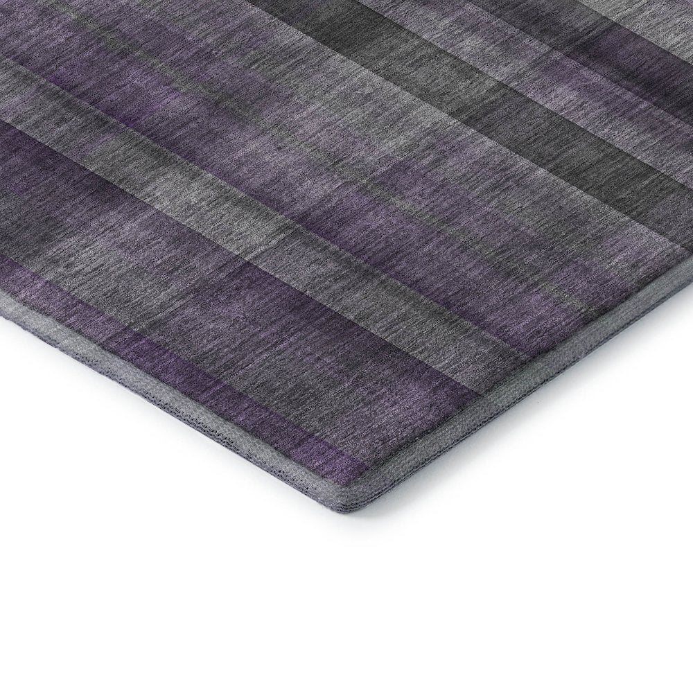 Premium Machine Washable Mayfield  Purple 1'8" x 2'6" Rug
