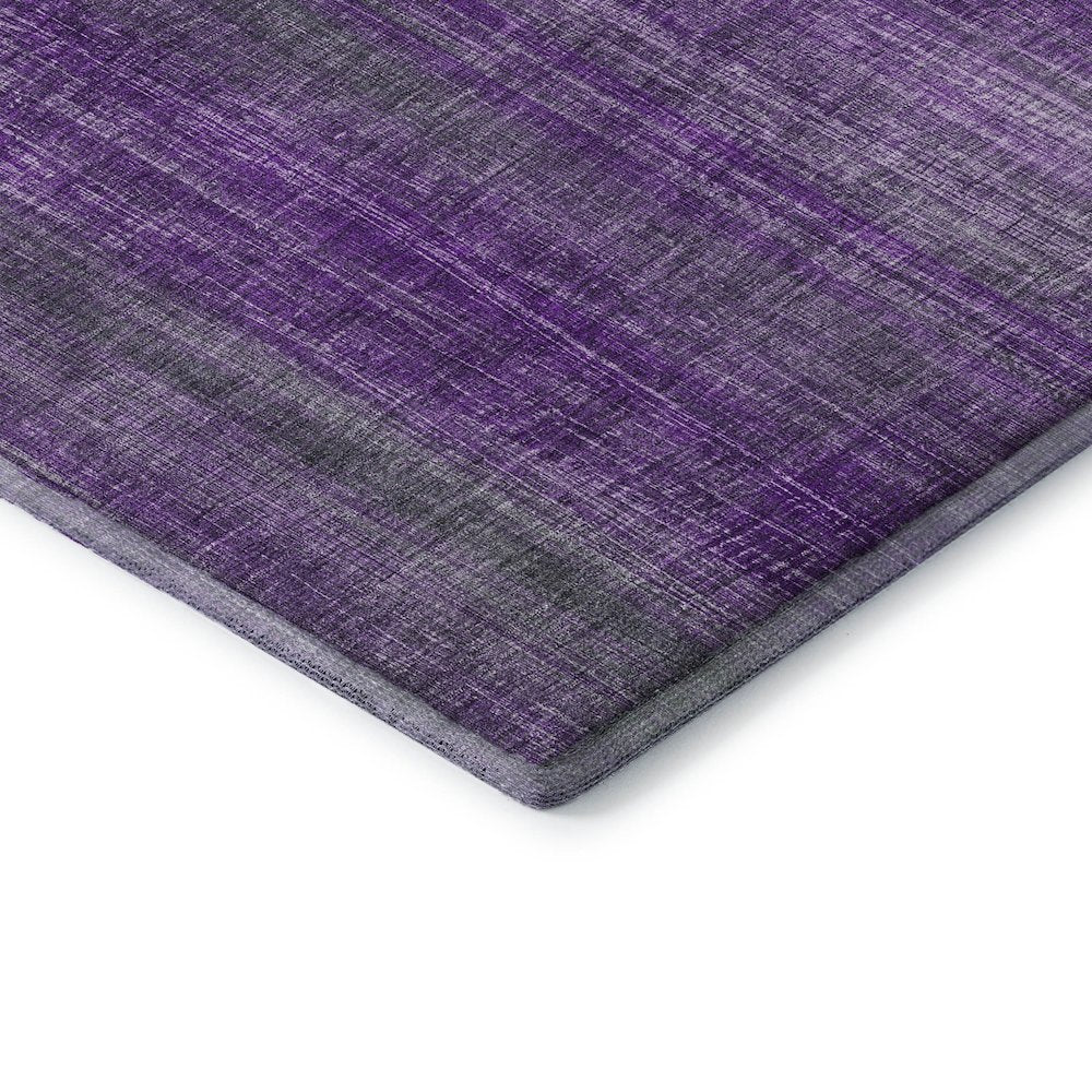 Premium Machine Washable Mayfield  Purple 1'8" x 2'6" Rug