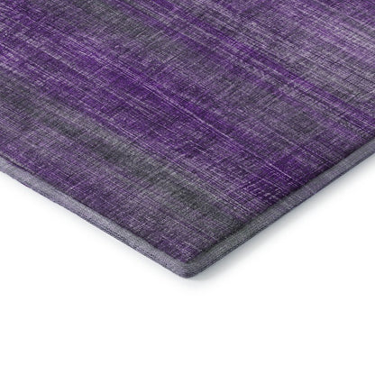 Premium Machine Washable Mayfield  Purple 1'8" x 2'6" Rug