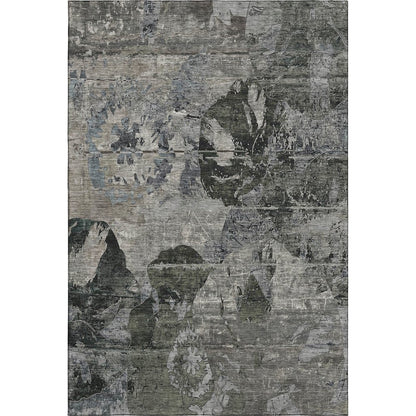 Premium Machine Washable Mayfield  Gray 2'6" x 3'10" Rug