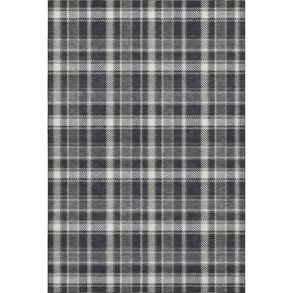 Premium Machine Washable Mayfield  Black 2'6" x 3'10" Rug