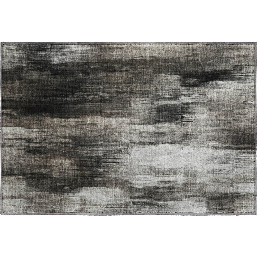 Premium Machine Washable Mayfield  Gray 1'8" x 2'6" Rug