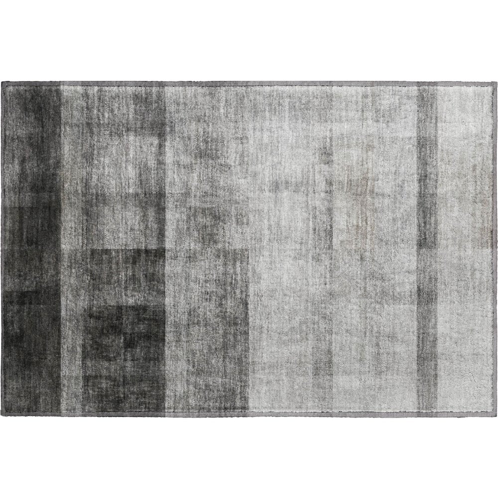 Premium Machine Washable Mayfield  Gray 1'8" x 2'6" Rug