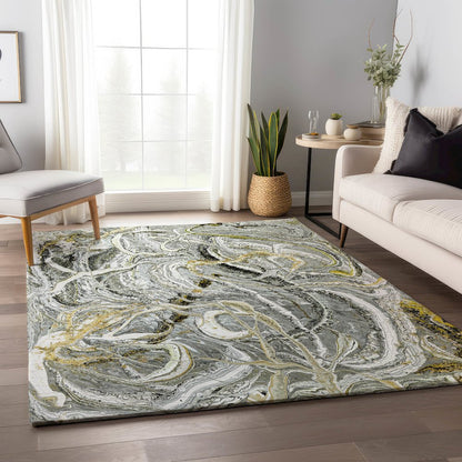 Premium Machine Washable Mayfield  Cyclone 2'6" x 3'10" Rug