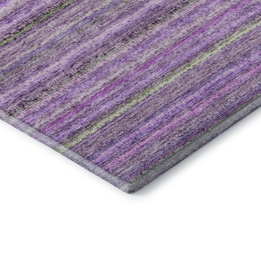 Premium Machine Washable Mayfield  Purple 1'8" x 2'6" Rug