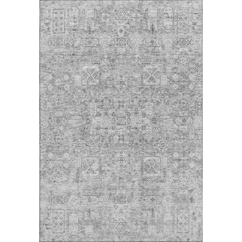 Premium Machine Washable Mayfield  Gray 2'6" x 3'10" Rug
