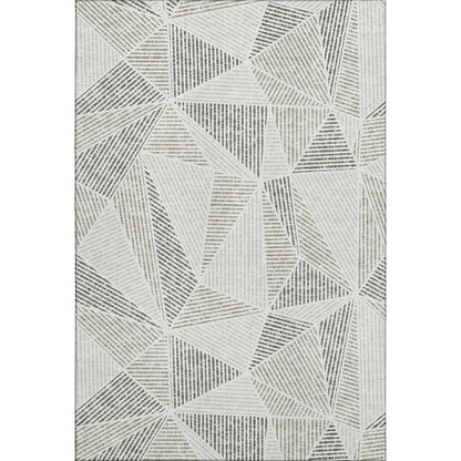 Premium Machine Washable Mayfield  Taupe 2'6" x 3'10" Rug