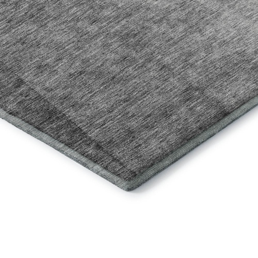 Premium Machine Washable Mayfield  Gray 1'8" x 2'6" Rug